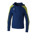 Erima Hooded Sweatshirt Evo Star Hooded Sweat (100% Polyester) navy blue/lime green Men