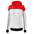 Erima Hoodie Change Hooded Sweatshirt (Cotton Blend) White/Red Women