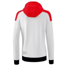 Erima Hoodie Change Hooded Sweatshirt (Cotton Blend) White/Red Women