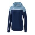 Erima Hoodie Change Hooded Sweatshirt (Cotton Blend) Navy Blue/Denim Blue Women