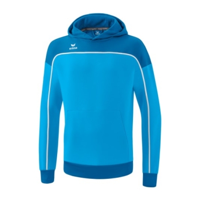 Erima Hoodie Change (Cotton Blend) curacao blue/white Boys