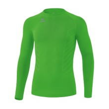 Erima Functional Underwear Long Sleeve Shirt Athletic (seamless, high wearing comfort) green men's