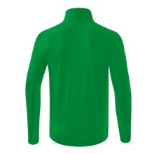 Erima Sport Long Sleeve Shirt Liga Star Training Top (durable functional material, stand-up collar) emerald green/white Boys