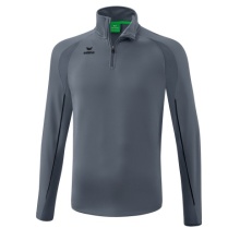 Erima Sport Long Sleeve Shirt Liga Star Training Top (durable functional material, stand-up collar) grey/black Men