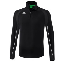 Erima Sport Long-sleeved Shirt Liga Star Training Top (durable functional material, stand-up collar) black/white Boys