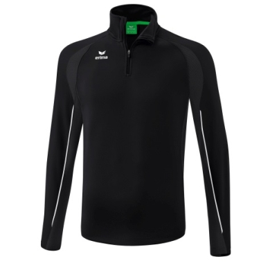 Erima Sport Long-sleeved Shirt Liga Star Training Top (durable functional material, stand-up collar) black/white Boys