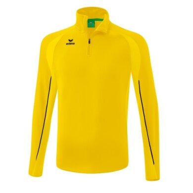 Erima Sport Long Sleeve Shirt Liga Star Training Top (durable functional material, stand-up collar) yellow/black Men