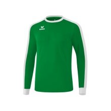 Erima Sport Long Sleeve Shirt Jersey Retro Star (100% Polyester) emerald green/white Men