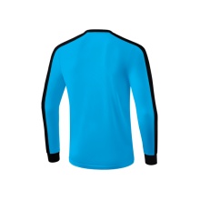 Erima Sport Long Sleeve Shirt Jersey Retro Star (100% Polyester) Curacao Blue/Black Men