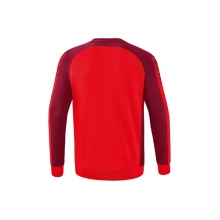 Erima Sport Long Sleeve Six Wings Sweatshirt (Cotton blend, functional) red/bordeaux Boys