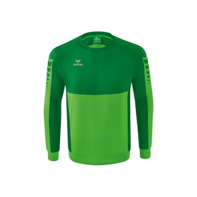 Erima Sport Long Sleeve Six Wings Sweatshirt (Cotton blend, functional) green/emerald Men