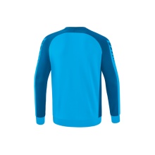 Erima Sport Long Sleeve Six Wings Sweatshirt (Cotton Blend, Functional) Curacao Blue Boys