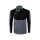 Erima Sport Long Sleeve Six Wings Training Top (100% Polyester, Stand-up Collar, 1/2 Zip) Grey/Black Boys