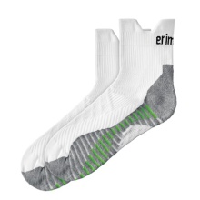 Erima Running Sock (high wearing comfort) white - 1 pair