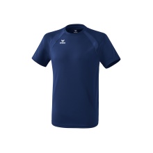 Erima Sport T-shirt Basic Performance (100% Polyester, Mesh Inserts) navy blue Men