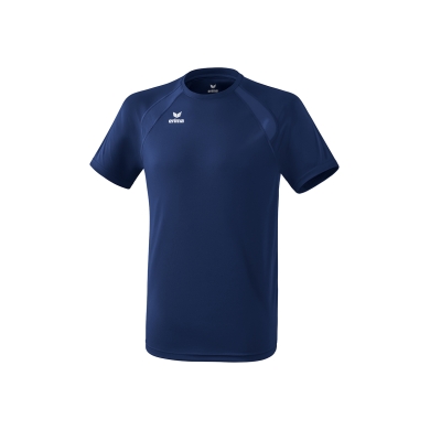 Erima Sport T-shirt Basic Performance (100% Polyester, Mesh Inserts) navy blue Men