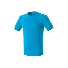 Erima Sport T-shirt Basic Performance (100% Polyester, Mesh Inserts) Curacao Blue Men