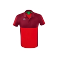 Erima Sport-Polo Six Wings (100% Polyester, quick-drying, comfortable feel) red/bordeaux Men