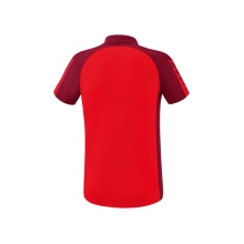 Erima Sport-Polo Six Wings (100% Polyester, quick-drying, comfortable feel) red/bordeaux Men