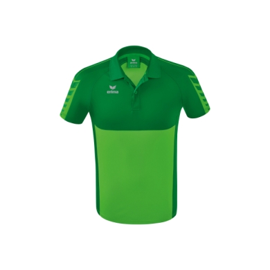 Erima Sport-Polo Six Wings (100% Polyester, quick-drying, comfortable to wear) green/emerald Men