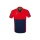 Erima Sport-Polo Six Wings (100% Polyester, fast drying, comfortable feel) navy blue/red Men