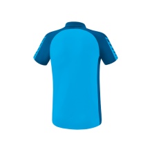 Erima Sport-Polo Six Wings (100% Polyester, quick-drying, comfortable to wear) curacao blue Men