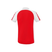 Erima Sport-Polo Six Wings (100% Polyester, quick-drying, comfortable feel) red/white Men