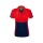 Erima Sport Polo Six Wings (100% Polyester, tailored cut, quick-drying) navy blue/red Women