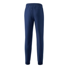 Erima Presentation Trousers Change (100% recycled Polyester, light, zip pockets) long navy blue Women