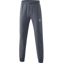 Erima Presentation Pants Change (100% recycled Polyester, light, zip pockets) long grey Men