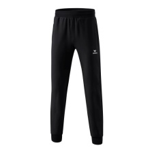 Erima Presentation Pants Change (100% recycled Polyester, light, zip pockets) long black Boys