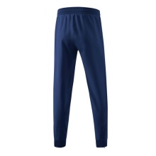 Erima Presentation Pants Change (100% recycled Polyester, light, zip pockets) long navy blue Boys