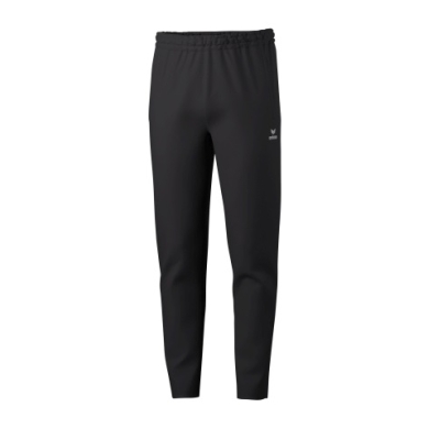 Erima Presentation Pants Miami 3.0 (100% rec. Polyester, lightweight, zippered pockets) long black Men