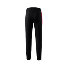 Erima Presentation Pants Team long (100% Polyester, light, modern slim fit) black/red Women