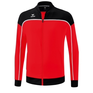 Erima Presentation Jacket Change (100% recycled Polyester, elastic functional material) red/black/white Men