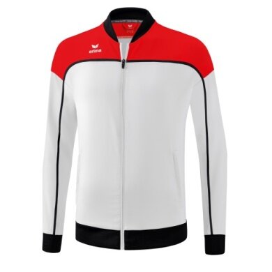 Erima Presentation Jacket Change (100% recycled Polyester, elastic functional material) white/red/black Men