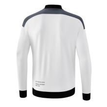 Erima Presentation Jacket Change (100% recycled Polyester, elastic functional material) white/grey/black Men