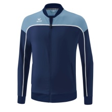 Erima Presentation Jacket Change (100% recycled Polyester, elastic functional material) navy blue/white Men