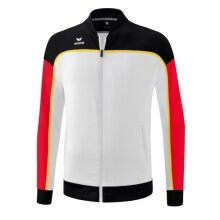 Erima Presentation Jacket Change (100% recycled Polyester, elastic functional material) white/black/red Men