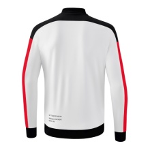 Erima Presentation Jacket Change (100% recycled Polyester, elastic functional material) white/black/red Men