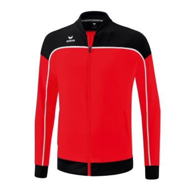 Erima Presentation Jacket Change (100% recycled Polyester, elastic functional material) red/black/white Boys