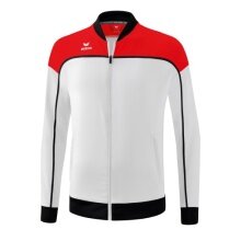 Erima Presentation Jacket Change (100% recycled Polyester, elastic functional material) white/red/black Boys