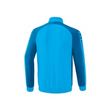 Erima Presentation Jacket Six Wings (100% Polyester, Stand-up Collar, without Lining) Curacao Blue Boys