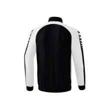 Erima Presentation Jacket Six Wings (100% Polyester, Stand-up collar, without lining) black/white Boys