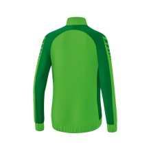 Erima Presentation Jacket Six Wings (100% Polyester, Stand-up collar, tailored cut) green/emerald Women