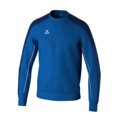 Erima Pullover Evo Star Sweatshirt (high wearing comfort) royal blue/navy blue Men