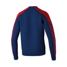 Erima Pullover Evo Star Sweatshirt (high wearing comfort) navy blue/red Men