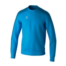 Erima Pullover Evo Star Sweatshirt (high wearing comfort) curacao blue Men