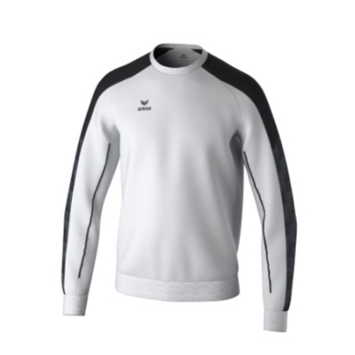 Erima Pullover Evo Star Sweatshirt (high wearing comfort) white/black Men