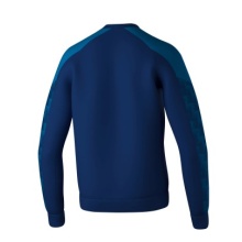 Erima Pullover Evo Star Sweatshirt (high wearing comfort) navy blue/blue Men